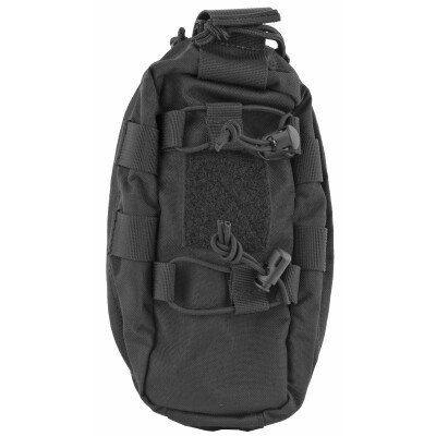 Grey Ghost Gear Slim Medical Pouch MOLLE Compatible Nylon Black