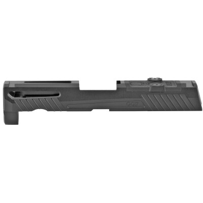 Grey Ghost Precision GGP-320 V1 Stripped Slide SIG Sauer P320 Full Size Optic Cut Billet Black