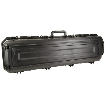 Plano All Weather 52" Double Rifle/Shotgun Hard Case Plastic Black