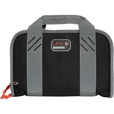 G-Outdoors Double Pistol Case Nylon Black GPS-1308PC