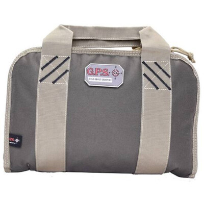 G-Outdoors G.P.S. Dual Pistol Case Nylon Black/Grey