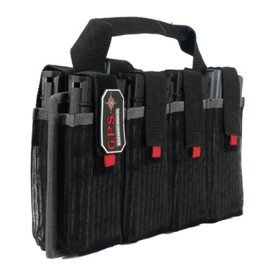 G Outdoors AR-15 Magazine Tote Nylon Black GPS-1365MAG