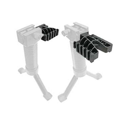 Grip Pod Light Rail Ambidextrous Side Rail Mount Picatinny Polymer Black