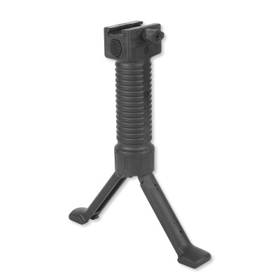 Grip Pod Systems AR-15 Vertical Forward Grip Law Enforcement Model Polymer Legs Picatinny Thumbscrew Polymer Black GPS-LE