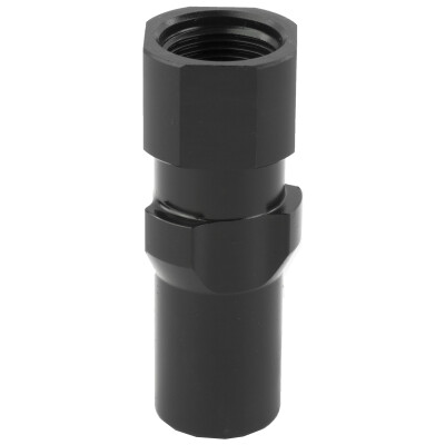 Griffin Armament 9mm Luger 3 Lug Barrel Adapter Metric 13.5x1 Left Hand Stainless Steel Melonite QPQ Treated Finish Matte Black