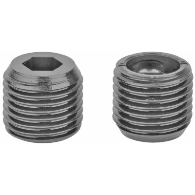 GrovTec Heavy Duty Push Button Bases Limited Rotation Steel Black 2 Pack