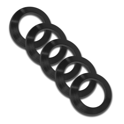 GrovTec Crush Washers .308 Win 5/8x24 Thread Pitch Compatible Steel Black Nitride 5 Pack
