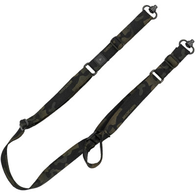 GrovTec QS 2-Point Sabre Rifle Sling QD Swivels Black MC