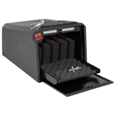 Gunvault Multivault Illuminated Mechanical Keypad/Key Steel Black