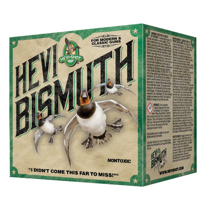 Hevi-Shot Hevi Bismuth Waterfowl Ammunition 12 Gauge 25 Rounds 3" #2 1-3/8 oz Hevi-Bismuth Shot 1450 fps