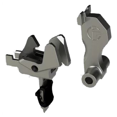 HIPERFIRE XAK T3 Tabbed Straight Trigger for AK Platform Nickel Boron Finish