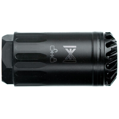 HUXWRX Safety Co. Blastphemy Blast Deflector Multi-Cal Black