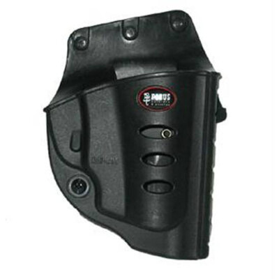 Fobus Evolution Holster For Ruger LCR,SP101/Charter Arms Bulldog Right Hand Belt Attachment Polymer Black