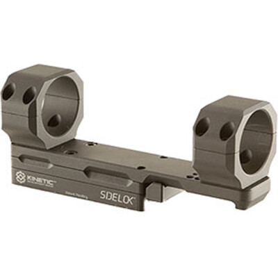 KDG Sidelok Modular Optic Mount 34mm Rings AR Style Adjustable Cantilever Scope Mount Aluminum Black