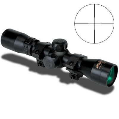 Konus KonusPro 4x32 Compact Riflescope Engraved 30/30 Reticle 1" Tube 1/4 MOA Matte Finish 7262
