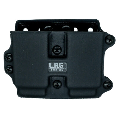 L.A.G. Tactical M.C.S. Double Mag Carrier 9MM/.40 Cal. Single Stack