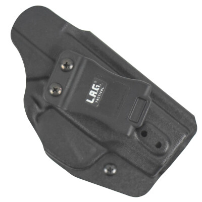 L.A.G. Tactical Liberator MKII IWB/OWB Holster Springfield Armory XD-S 3.3" Barrel 9/45 Ambidextrous Draw Kydex Black