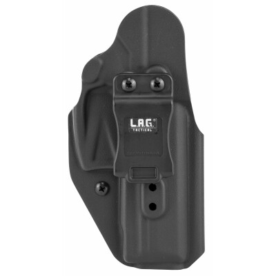 LAG Tactical Liberator MK II Series OWB/IWB Holster for HK VP9/VP9SK Models Ambidextrous Draw Kydex Construction Matte Black Finish