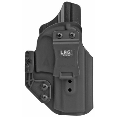 LAG Tactical Appendix MK II Series IWB Holster for Glock 19/23/32 Compact Models Right Hand Draw Kydex Construction Matte Black Finish