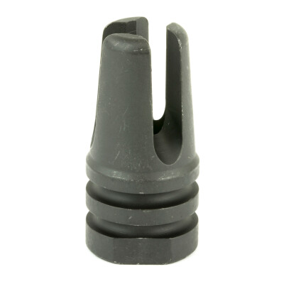 LBE Unlimited AR-15 Three Prong Flash Hider 5.56 NATO Threaded 1/2x28 Matte Black Finish