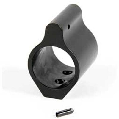 LBE Unlimited AR-15 Low Profile Gas Black .750" Inside Diameter Aluminum Black ARLPGB