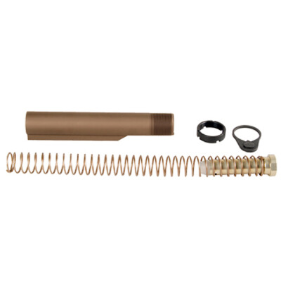 LBE Unlimited AR-15 Mil-Spec Buffer Tube Kit, Brown