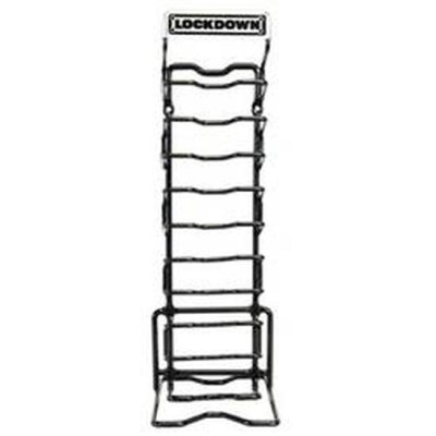 Lockdown AR-15 Magazine Rack Vinyl Coated Steel Holds 10 Magazines 222972