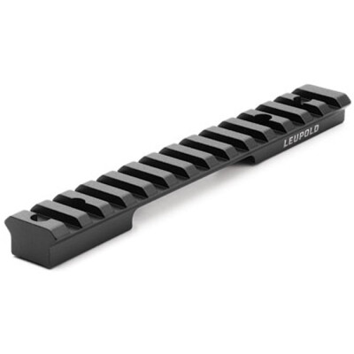Leupold BackCountry 1-Piece Cross-Slot Scope Base 20 MOA Ruger American Long Action 7075-T6 Aluminum Hard Coat Anodized Matte Black