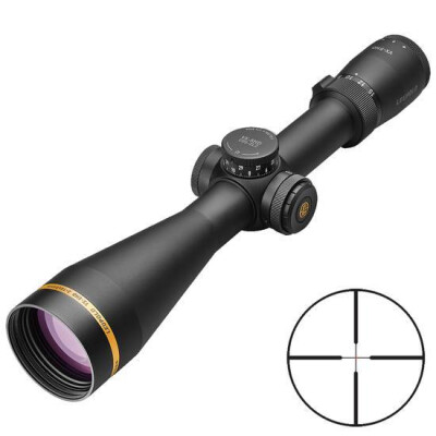 Leupold VX-5HD 3-15x56 Riflescope Illuminated FireDot Duplex Reticle 30mm Tube .25 MOA Adjustments Second Focal Plane Aluminum Matte Black