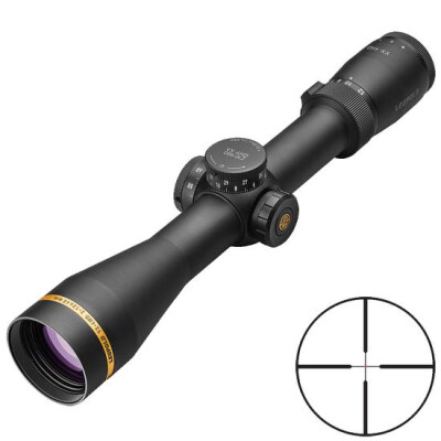 Leupold VX-6HD 2-12x42 Riflescope Illuminated FireDot Duplex Reticle 30mm Tube .25 MOA Adjustments Second Focal Plane Aluminum Matte Black