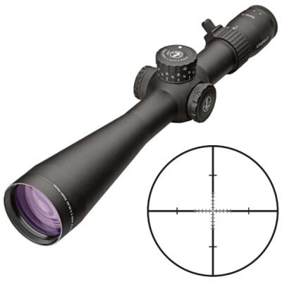 Leupold Mark 5HD 5-25x56 Rifle Scope TMR Non-Illuminated Reticle 35mm Tube 1/10 Mil Adjustments Side Focus Parallax First Focal Plane Matte Black Finish