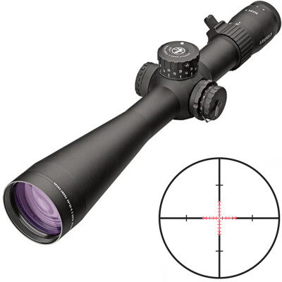 Leupold Mark 5HD 3.6-18x44mm Rifle Scope Illuminated TMR Reticle 35mm Tube 0.1 Mil Adjustment Front Focal Plane Side Parallax Adjustment Matte Black Finish