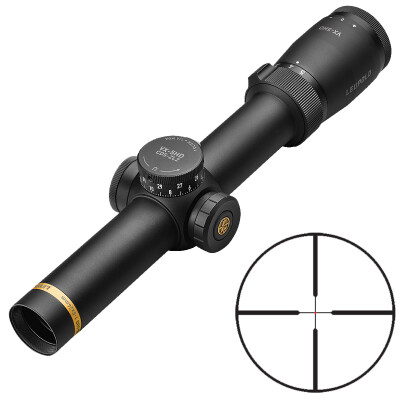 Leupold VX-5HD 1-5x24 Rifle Scope Illuminated FireDot Duplex Reticle 30mm Tube .25 MOA Adjustment Second Focal Plane Matte Black Finish