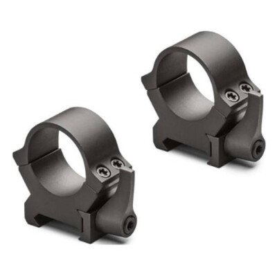 Leupold QRW2 Quick Release 2 Weaver/Cross Slot Style Scope Rings 30mm Tube High Height Machined Steel Matte Black