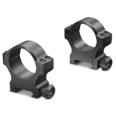 Leupold BackCountry Cross Slot Weaver Style Rings 30mm Tube Diameter Low Height 7075-T6 Aluminum Hard Coat Anodized Finish Matte Black