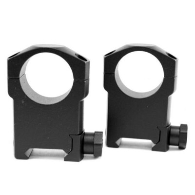 Leupold Mark 4 Tactical Scope Rings 34mm Tube Diameter Super High Height Solid Steel Rings Matte Black