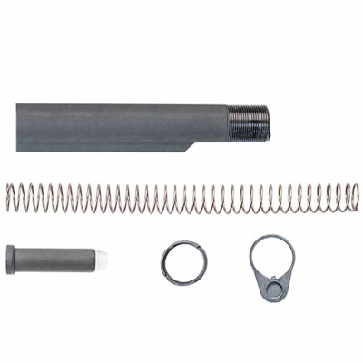 Luth-AR 9mm AR-15 Carbine Buffer Assembly Kit Mil-Spec 6 Position Black