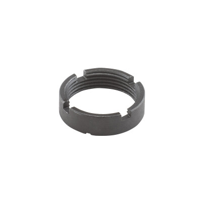 Luth-AR AR-15 Carbine Buffer Tube Lock Ring Castle Nut Steel Black CS-02