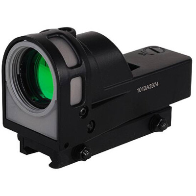Meprolight M-21T Reflex Sight 1x3 12 MOA Triangle Reticle Quick Release Picatinny Mount Matte Black