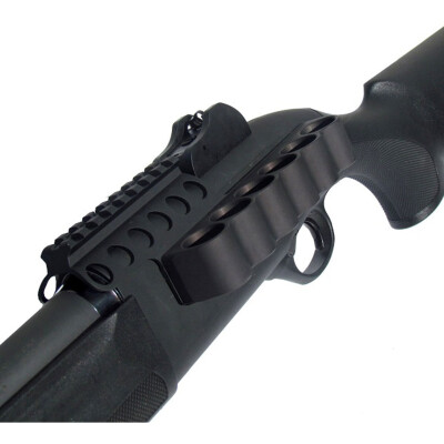 Mesa Tactical SureShell Carrier and Rail for Beretta 1301 Tactical Aluminum 6-Rounds