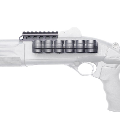 Mesa Tactical SureShell Carrier and Rail for Beretta 1301 Tactical Polymer 6-Rounds