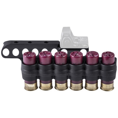 Mesa Tactical SureShell Carrier and RMR Mount for Benelli M4 Polymer 6-Rounds