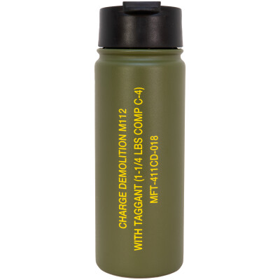 MFT M112 Demo Charge Flip-Top Tumbler Bottle 16oz