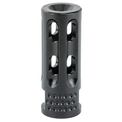 Mission First Tactical 5 Direction Compensator Muzzle Device .223Rem/5.56NATO Threaded 1/2x28 416 Stainless Steel Nitride Matte Black Finish
