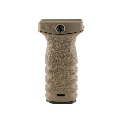 Mission First Tactical AR-15 REACT Short Vertical Grip Polymer Dark Earth RSGSDE