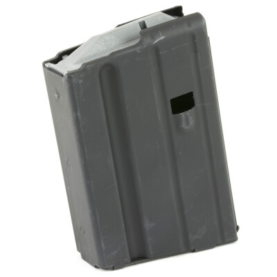 ASC 6.8 SPC AR-15 Magazine 10 Rounds Stainless Steel Black 10-68-SS-BM-G-ASC