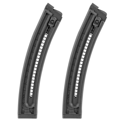 ATI German Sport Gun GSG-16 Magazine .22 Long Rifle 22 Rounds Polymer Matte Black 2 Pack