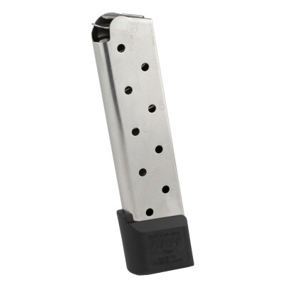 Chip McCormick RPM 1911 Full Size Magazine .45 ACP 10 Rounds Stainless Steel M-RPM-45FS10