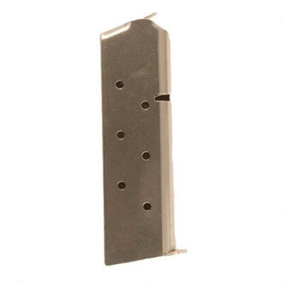 Colt 1911 Government/Commander/Gold Cup Full Size 8 Round Magazine .45 ACP Stainless Steel Finish
