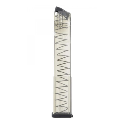 ETS SIG Sauer P320 Aftermarket 40 Round Magazine 9mm Luger Polymer Translucent Clear
